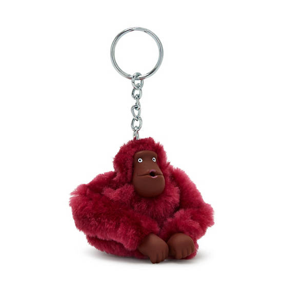 Akcesoria Kipling Sven Small Klasyczne Sven Monkey Keychain Czerwone | PL 1208SG